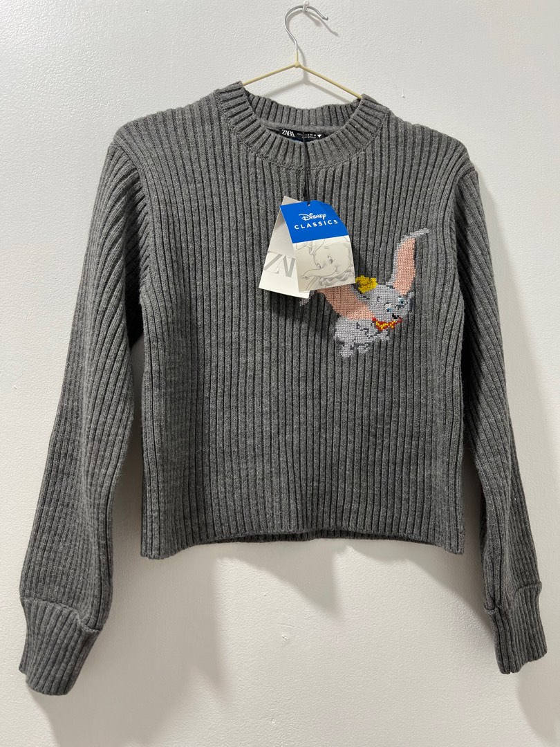 Zara Dumbo Sweater, Women's Fashion, Tops, Others Tops on Carousell