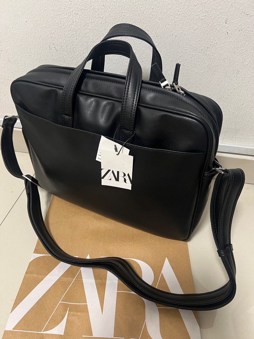 Zara man briefcase cheap