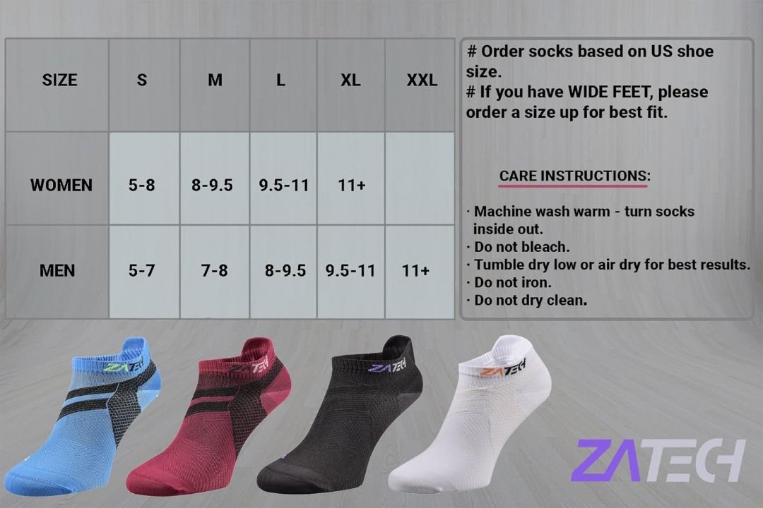 Reebok socks size chart new arrivals