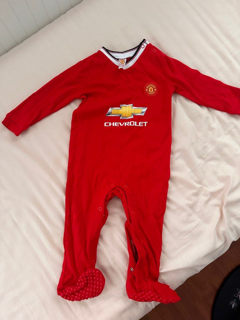 100 original unisex Manchester United baby pyjamas Babies Kids