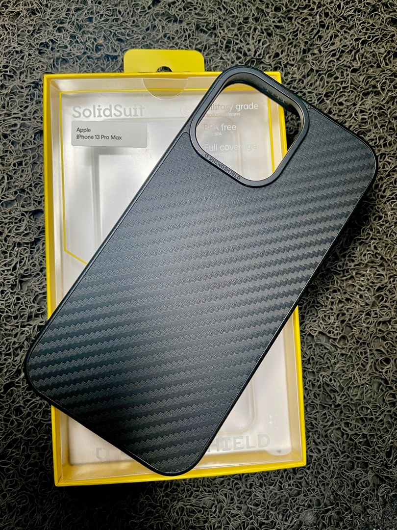 iPhone 13 Pro Max Rhinoshield Solidsuit Case, Mobile Phones & Gadgets,  Mobile & Gadget Accessories, Cases & Covers on Carousell