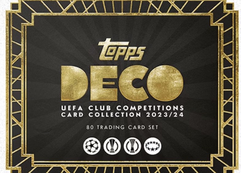2023-24 Topps Deco UEFA 未開封 シュリンク付き 2箱返品不可でお願いします
