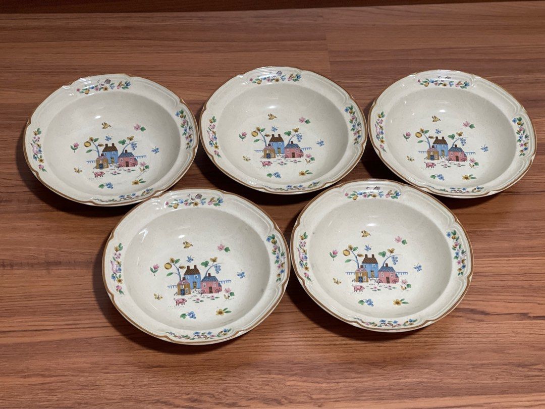 23cm Bowl Heartland American Country Collection by Yamaka 5pcs