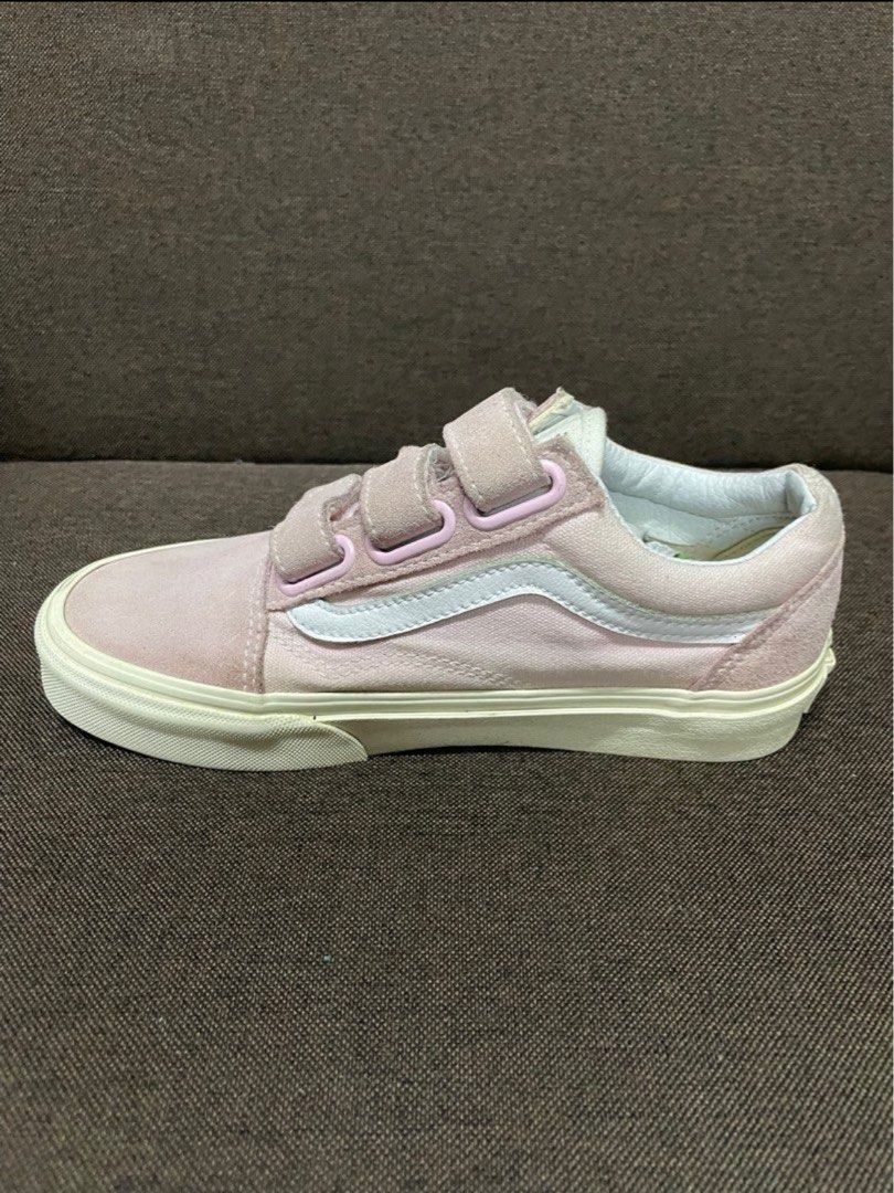 Pink sale strap vans