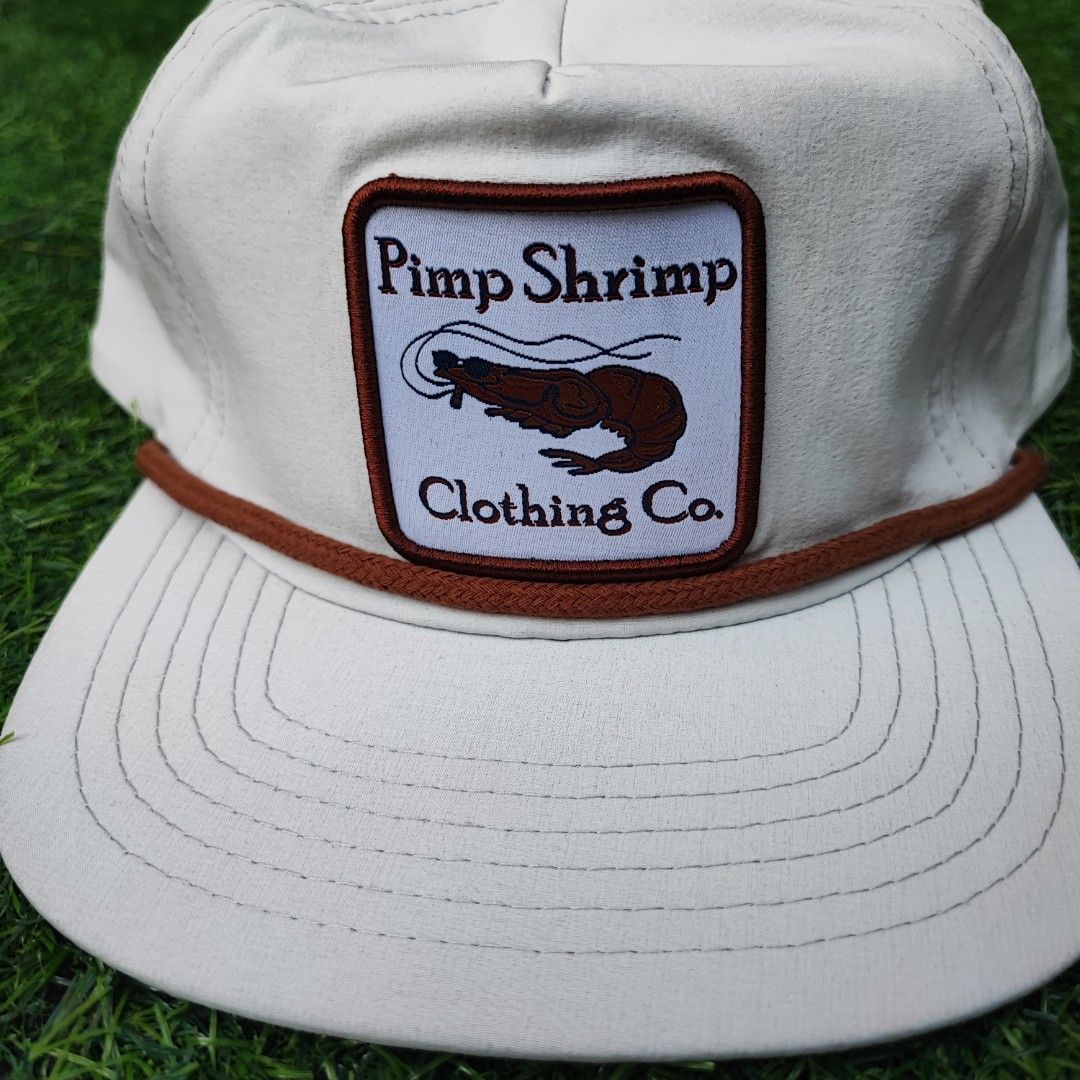 5 panel Outdoor drifit rope Fishing cap by Pimp Shrimp Clothing Co., Men's  Fashion, Watches & Accessories, Caps & Hats on Carousell