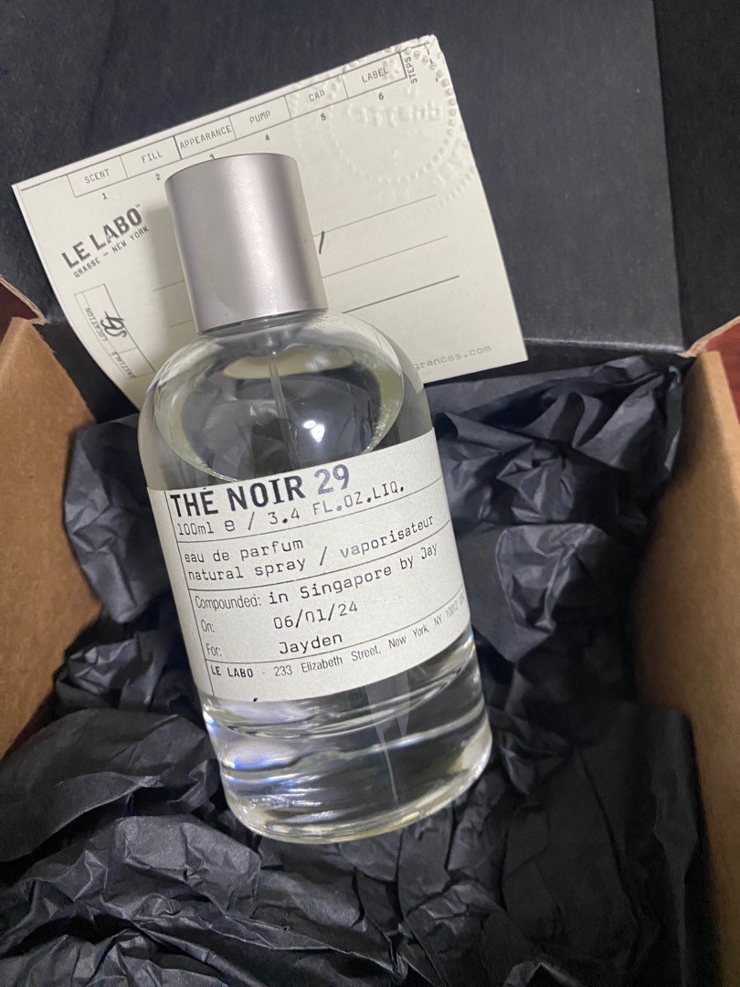 5ml Decant Le Labo Th Noir 29 Beauty Personal Care Fragrance