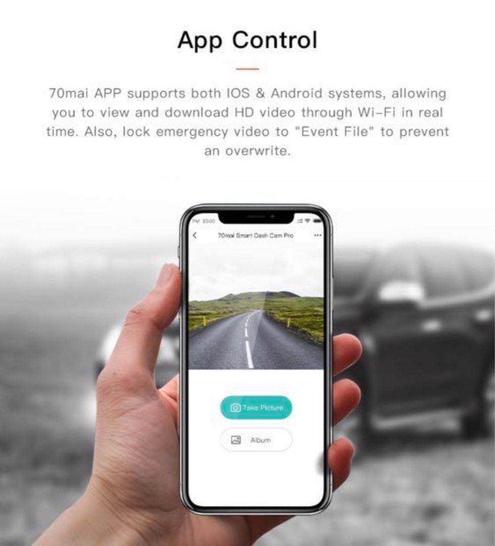 70mai Dash Cam Pro Plus+ A500S, Photography, Video Cameras on Carousell