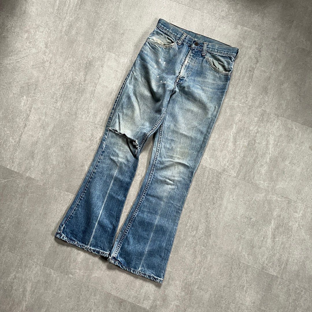 【古著】70’s Levi’s 646 喇叭褲牛仔褲