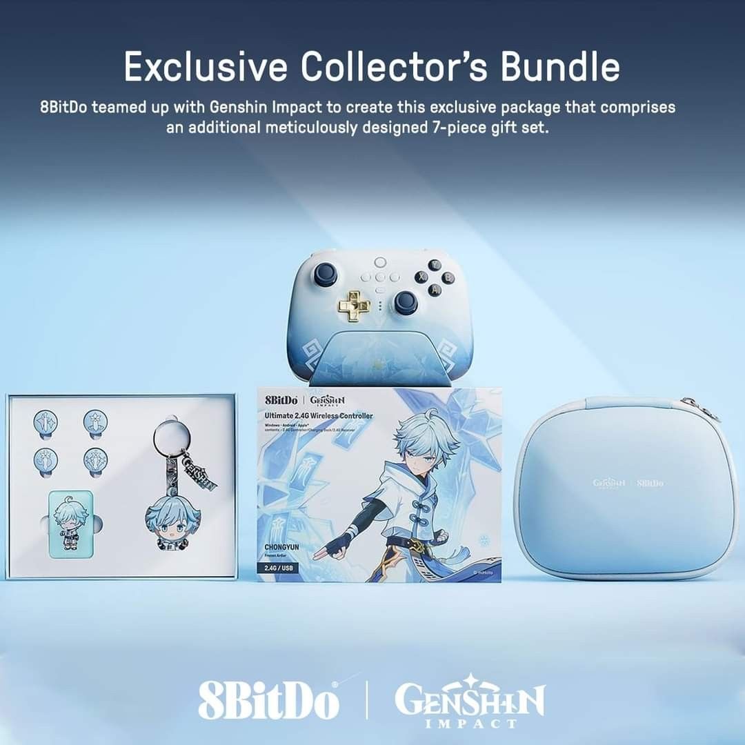 8Bitdo Genshin Impact Chongyun Controller (Category: Others) located in Manila. Submitted by greyc06 (Listing ID 1277205986, Image 1). Description: ‼️for preorder‼️ MOP: GCash.