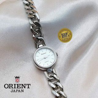 💯% Authentic ORIENT®️ Elegant Chain Link Bracelet Dress Watch - Made in 🇯🇵 JAPAN
.