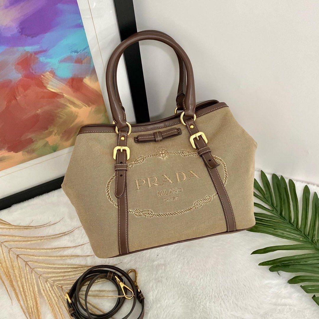 Shop Prada Leather Tote Bag | Saks Fifth Avenue