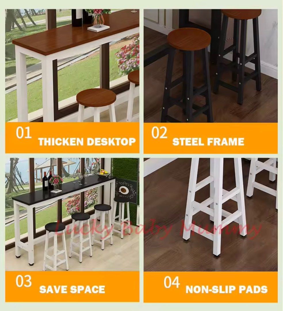 3 ft sale tall table