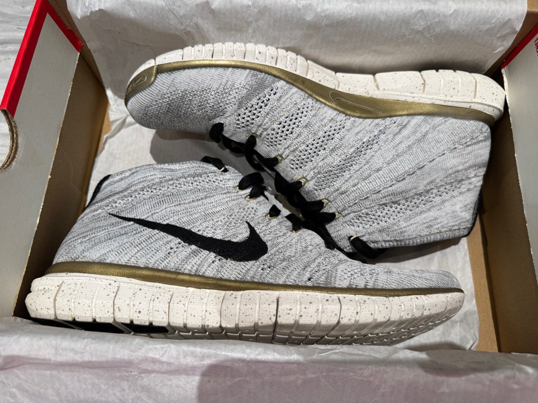 Nike Free Flyknit Chukka Gold Trophy Hypervenom Men s