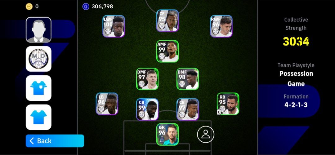 Acc Efootball 2024, Video Gaming, Video Games, Others on Carousell