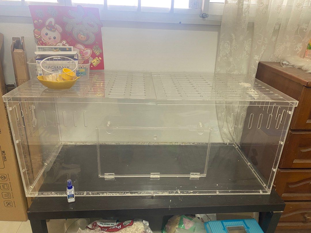 Dresser hamster deals cage