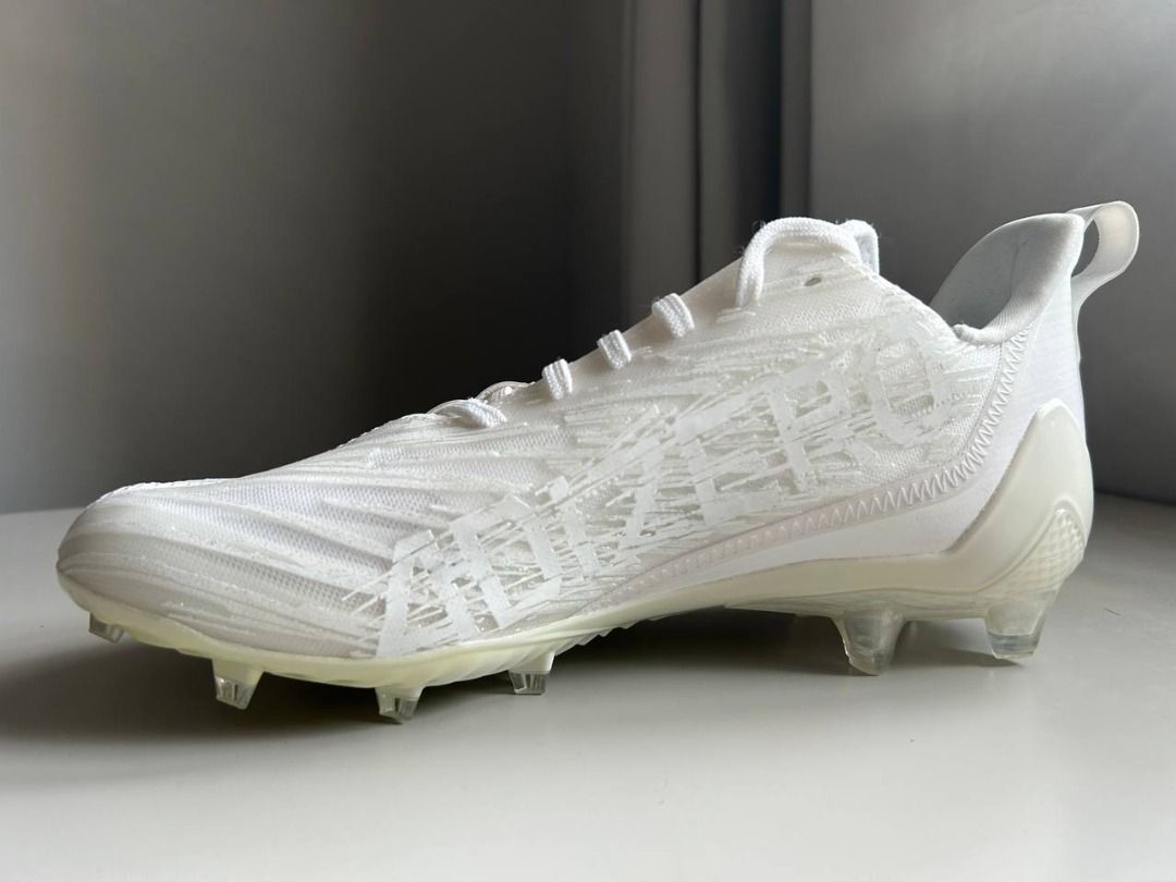 Adizero all white cheap