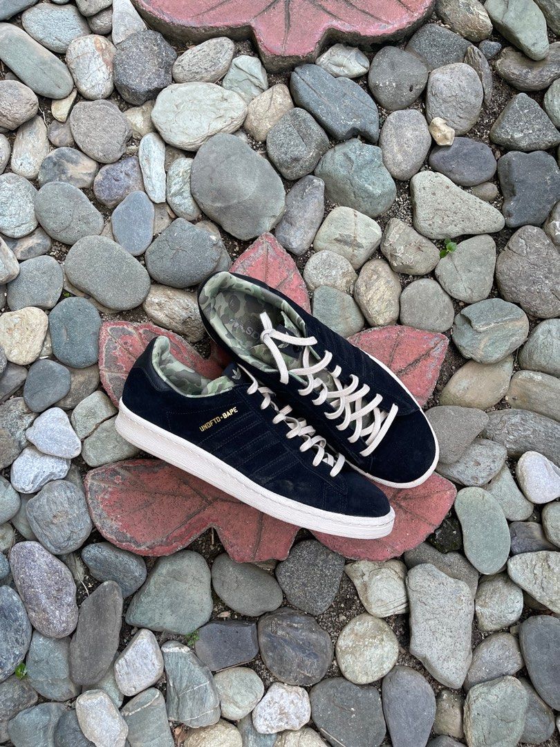 Adidas consortium x bape x undefeated campus 80s online