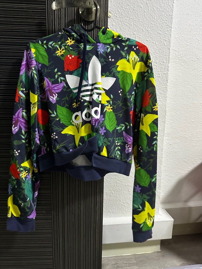Adidas floral sweatshirt 2025