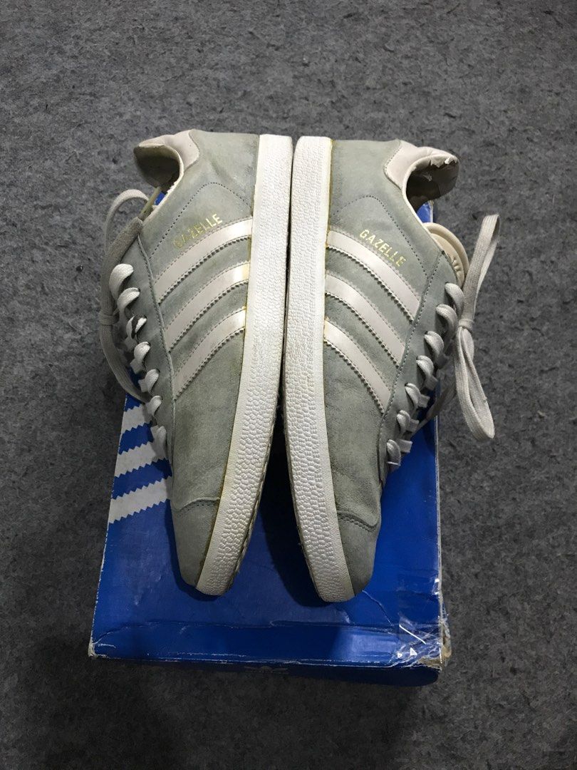 adidas gazelle silver green womens adidas Women's Originals Gazelle Bold Shoes