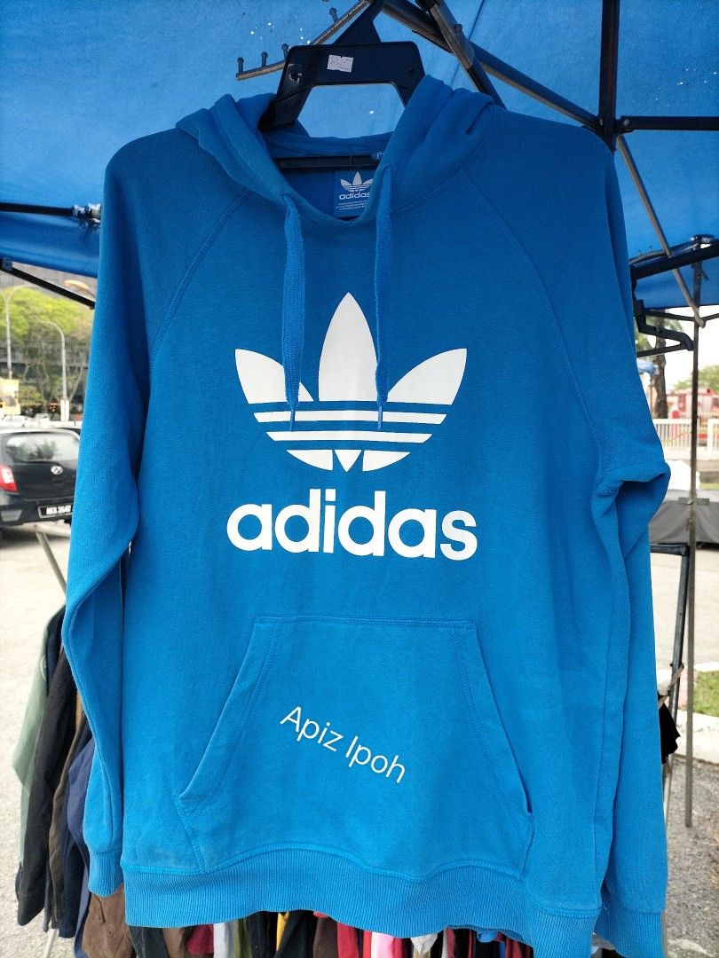 Adidas Hoodie Trefoil Men s Fashion Activewear on Carousell