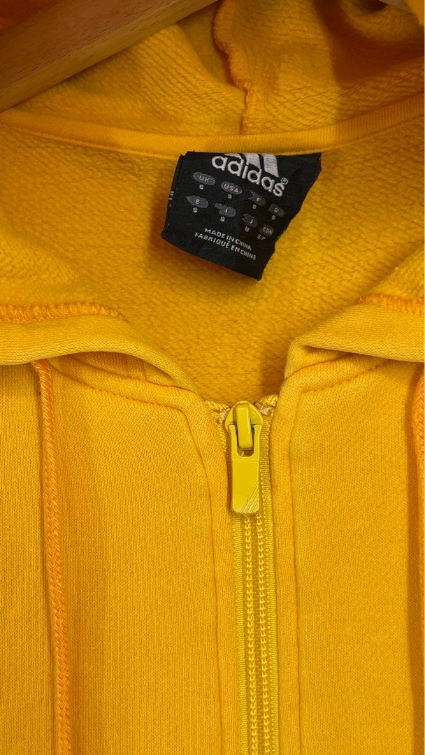 Adidas china sales hoodie yellow