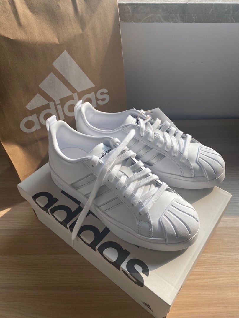 Adidas Neo Streetcheck Shoes Cloudfoam white silver