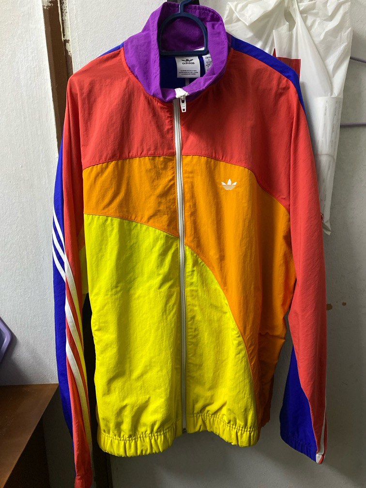 Adidas pride top off center jacket