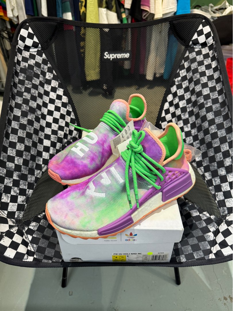 Adidas nmd pw human race pharrell williams hotsell chalk coral