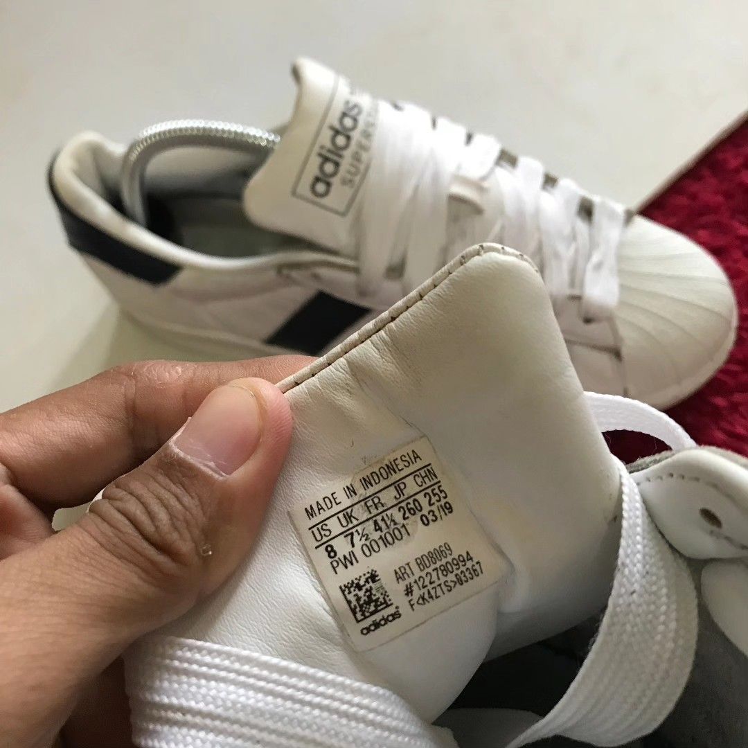 ADIDAS SUPERSTAR BIG LOGO