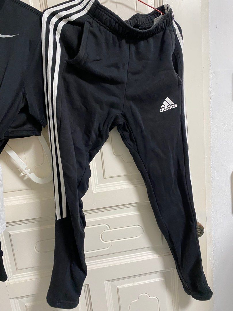 All black adidas pants discount