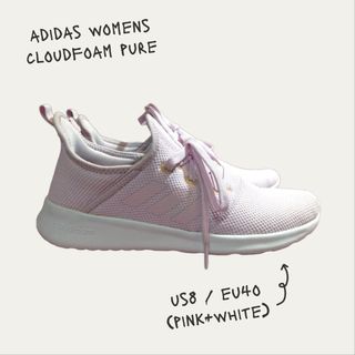 Adidas neo on sale cloudfoam aero pink