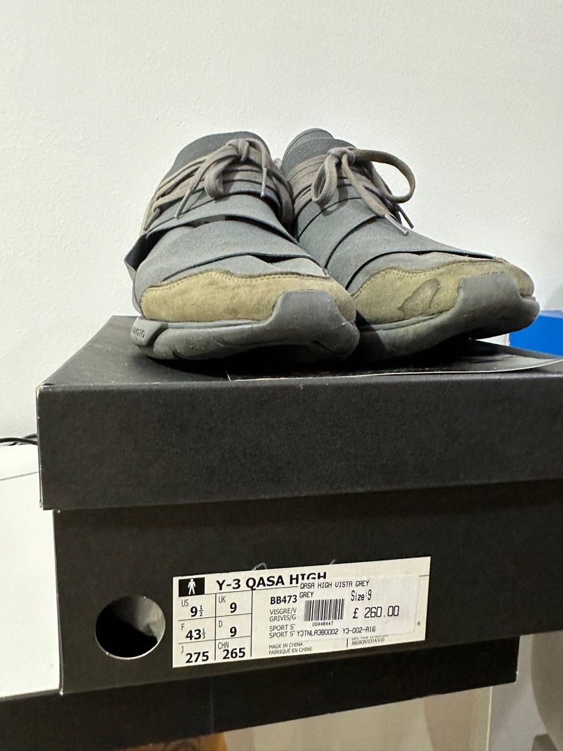 Y3 qasa high vista grey deals