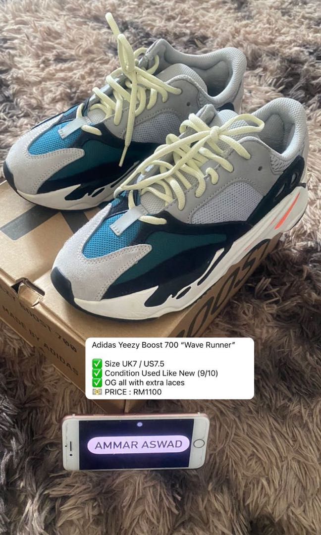 Adidas yeezy boost 700 Men s Fashion Footwear Sneakers on Carousell