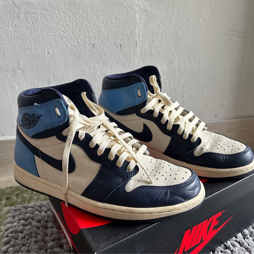 Air Jordan 1 high Obsidian Men s Fashion Footwear Sneakers on