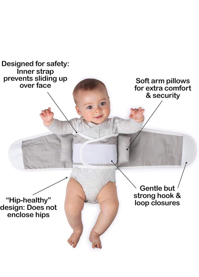 ANNA & EVE ARMS ONLY SWADDLE STRAP, Babies & Kids, Babies & Kids
