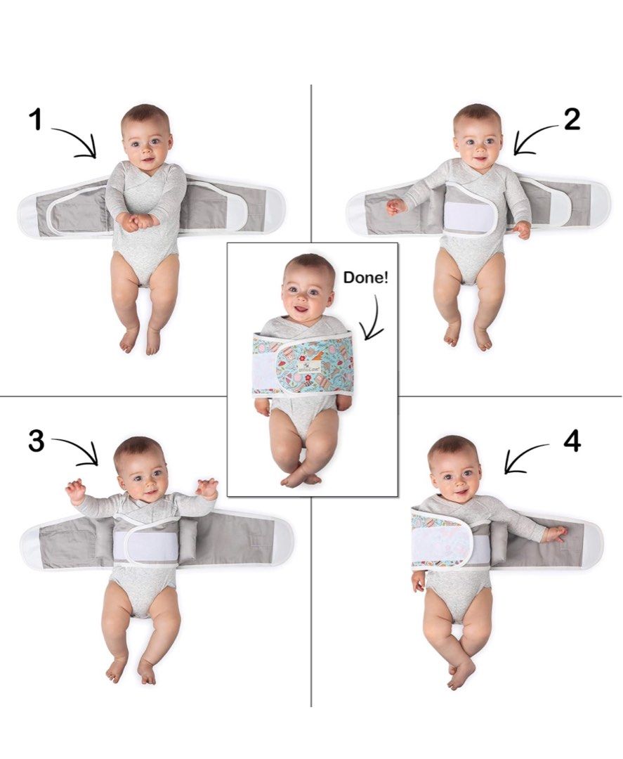 ANNA & EVE ARMS ONLY SWADDLE STRAP, Babies & Kids, Babies & Kids