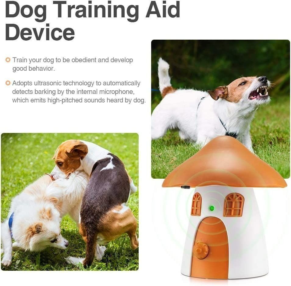 No bark ultrasonic no collar needed sales dog training remote control