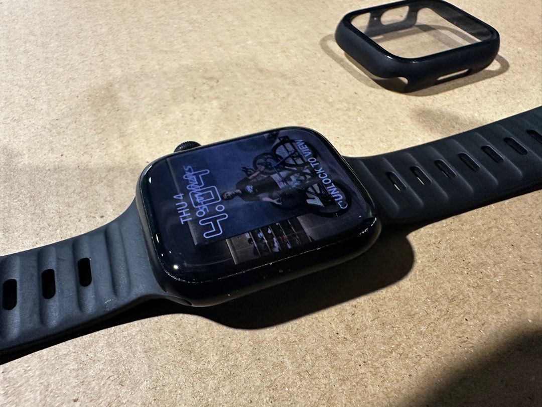 Apple Watch7NIKE45mm 塩辛かっ 