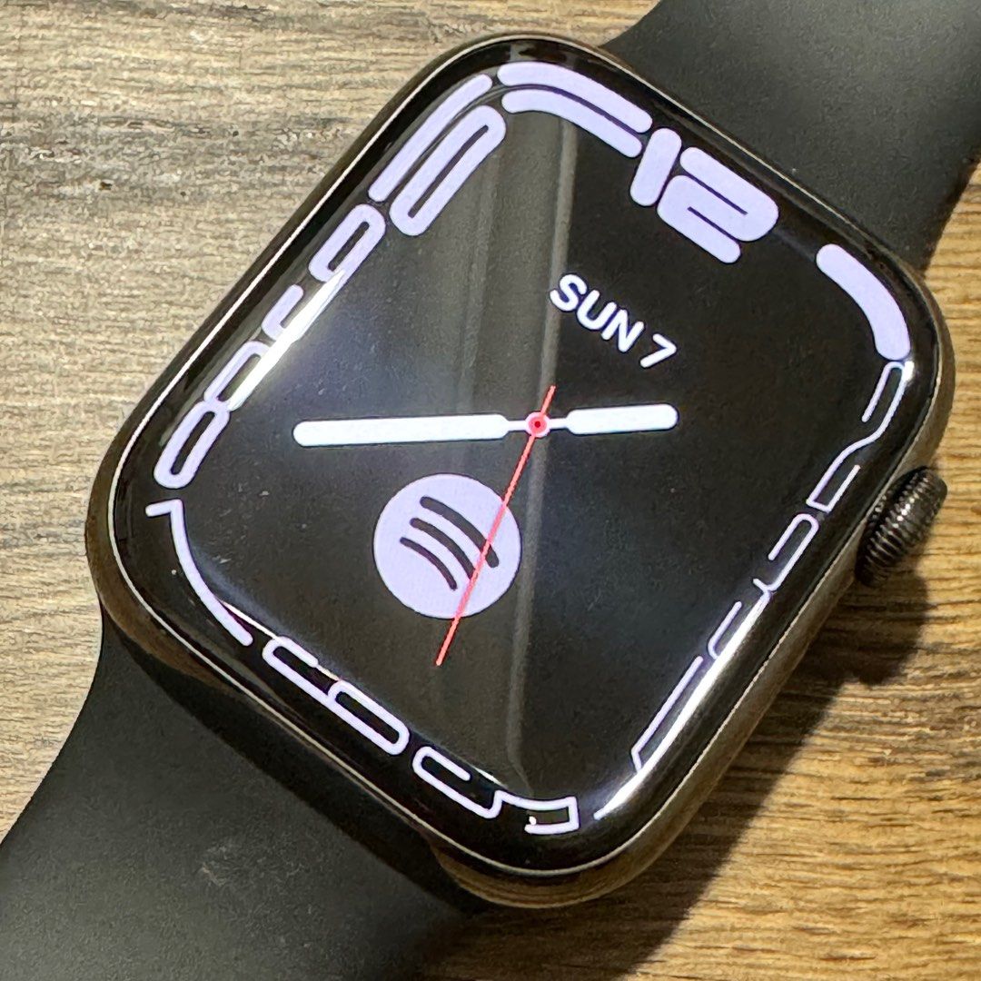 Apple Watch Series 7 45mm Stainless Steel Graphite GPS CELL