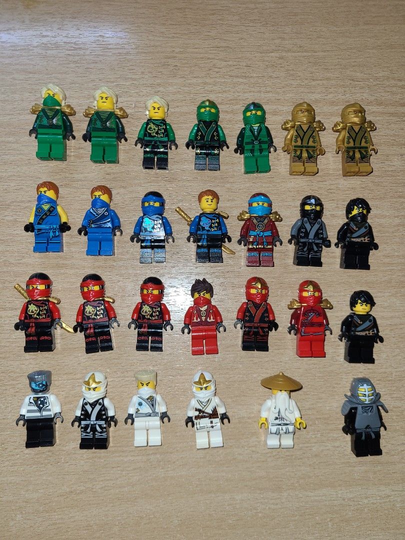 Assorted LEGO Ninjago Figurines, Hobbies & Toys, Toys & Games on Carousell