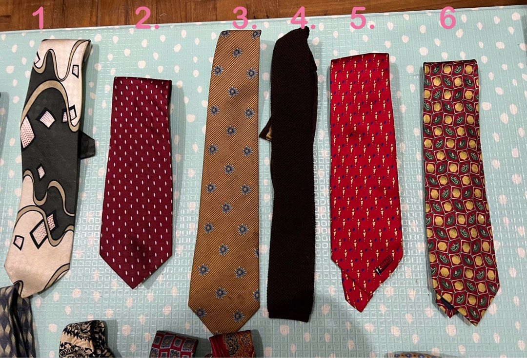 branded ties for men