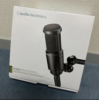 Audio-Technica AT2020 Cardioid Studio Condenser Microphone for Singing Recording Livestreaming (From 8k)