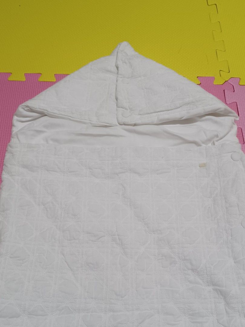 Auth Dior receiving blanket, Luxury, Apparel on Carousell