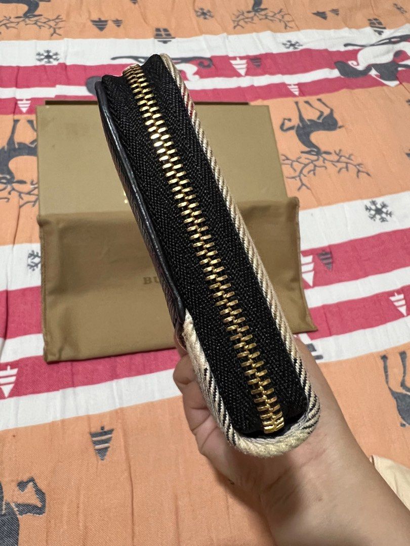 Authentic Burberry wallet. Bought in Germany. Well used with box and dustbag