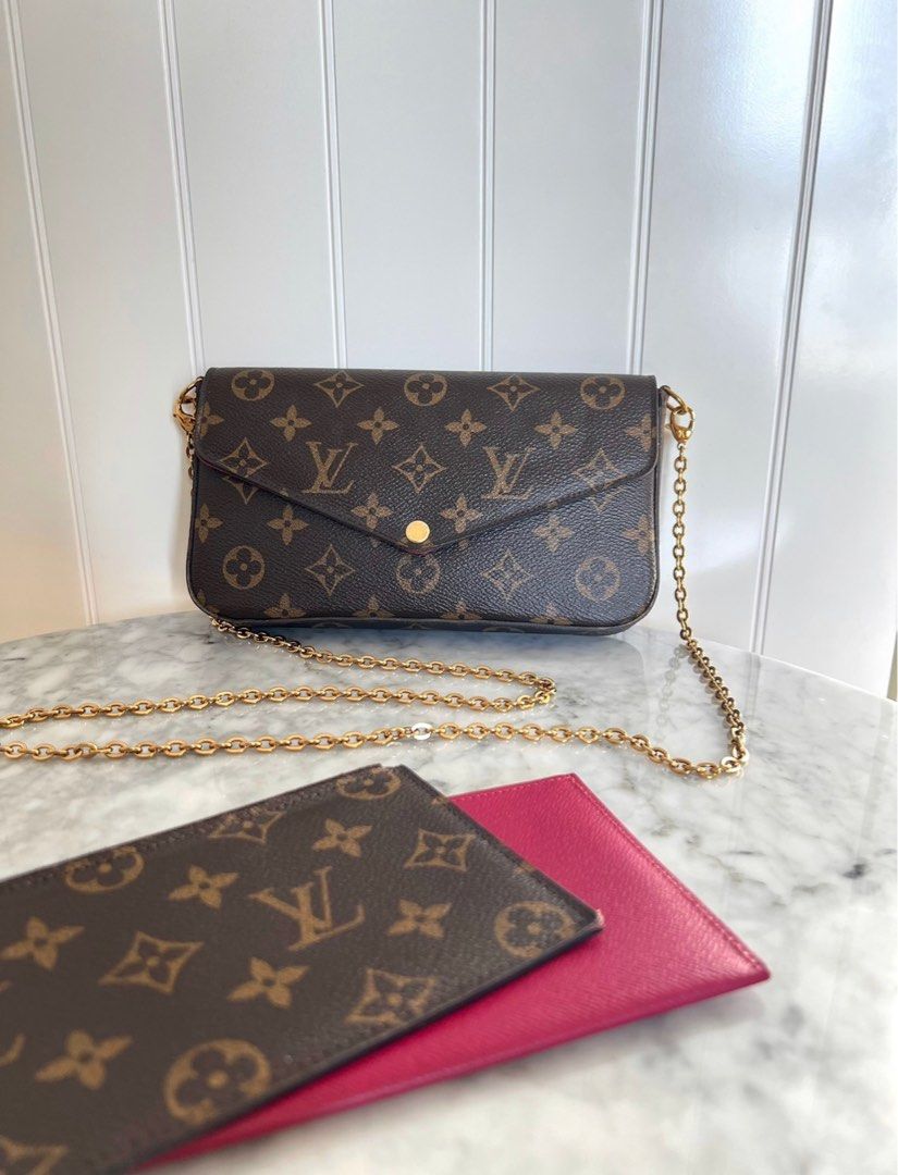 Authentic Louis Vuitton LV Felicie 3 in 1