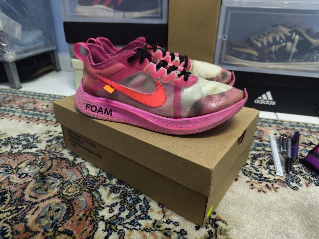 Off white pink zoom clearance