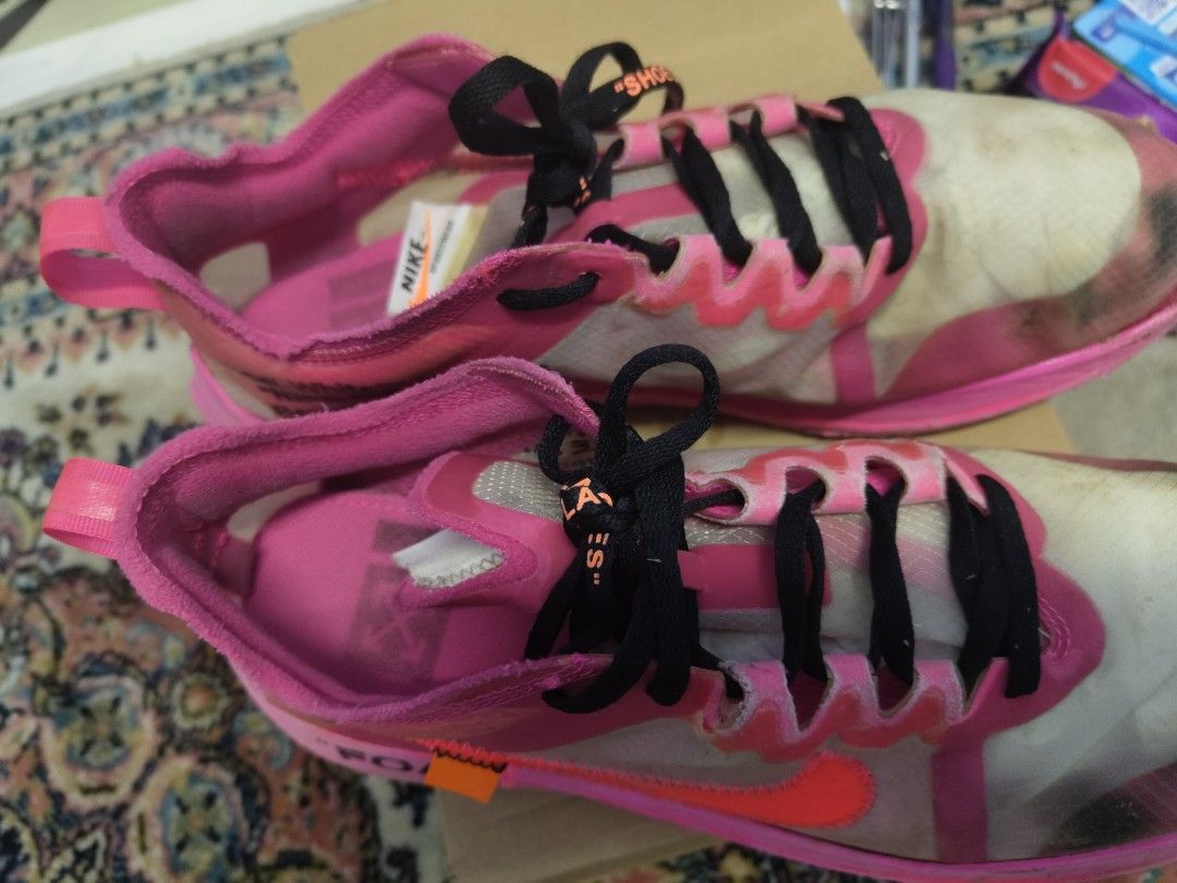 Off white tulip pink shop
