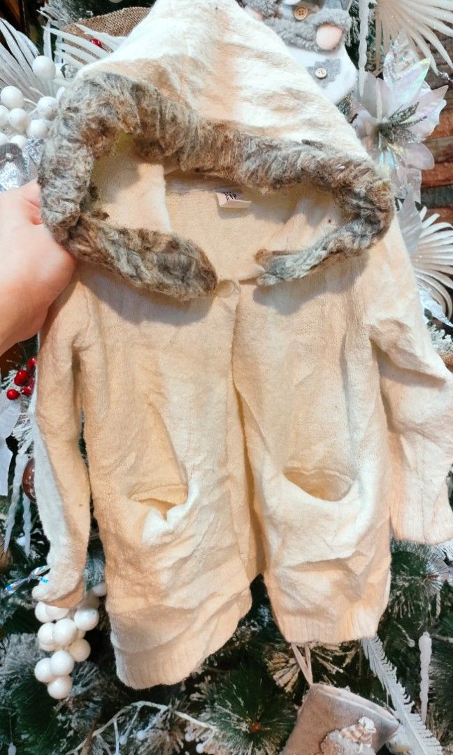 Gap fur sale hoodie