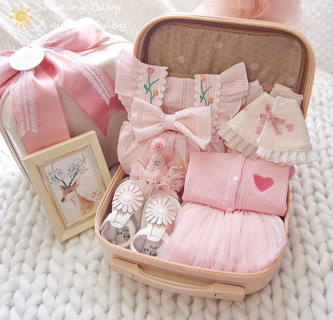 Cute baby girl pink dress best sale