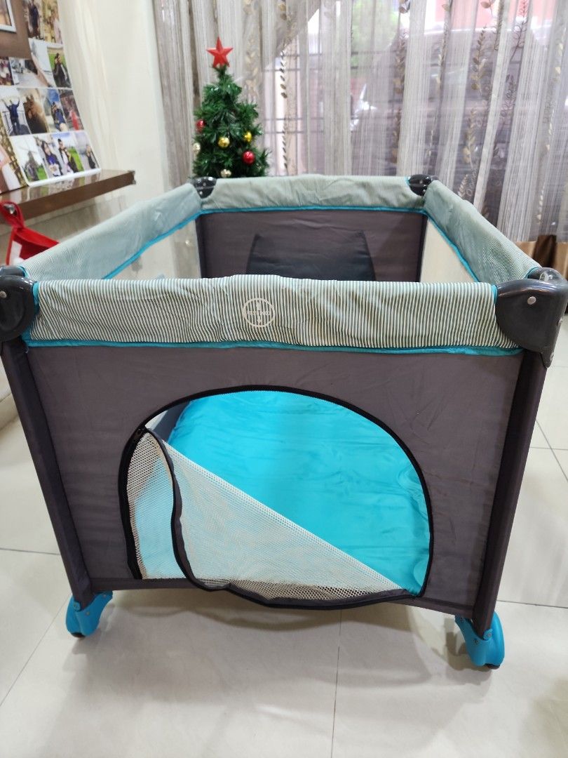 Baby playpen with mattress store